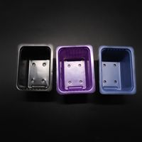 Plateau de démarrage de graines en plastique, 1 pièce, trous à cellules simples, réutilisable, pour plantation de graines