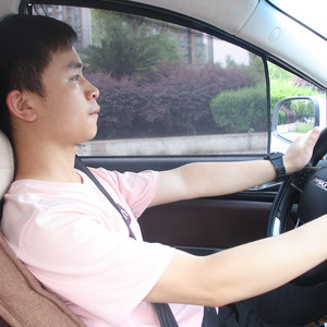 Cortina Magnética de Malla para Ventana Lateral de Coche, Tela de Aislamiento Térmico para Protección de Ventanas de Coche - Product Image 3