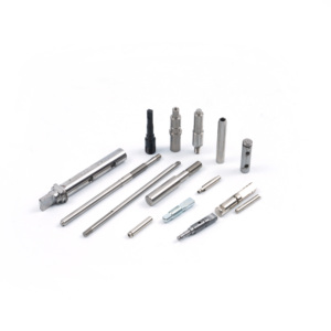 Inserts en Cuivre, Fer, Aluminium, Acier Inoxydable pour Axe de Précision, Petites Pièces, Pênes de Serrure de Porte, Pênes Électroniques, Usinage CNC par Perçage et Brochage - Product Image 1