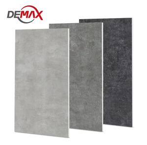 Venta caliente SPC PVC Interior Vinilo Piso Decking Fábrica China Best Seller Click-install Adhesivo Grano Plástico Diseño Gráfico - Product Image 1