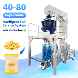Multihead Weighing Packaging Machine Automatic French Fries Popcorn Snacks Food Multi-function Packing Machine Packing Equipment - Product Image 1