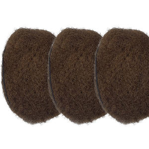 Extension 100% <span class=keywords><strong>capelli</strong></span> umani di alta qualità Afro crespo riccio intrecciato Dreadlock #6 marrone <span class=keywords><strong>chiaro</strong></span> sfuso <span class=keywords><strong>capelli</strong></span> Afro umani - Product Image 3