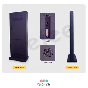 Độ Sáng Cao Ngoài Trời Không Thấm Nước Màn Hình Hiển Thị Video Quảng Cáo Player Kiosk LCD Kỹ Thuật Số Biển