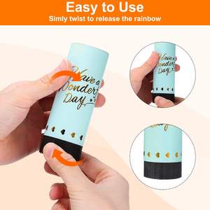 Confettis en gros pour fêtes |   <span class=keywords><strong>Canon</strong></span> à confettis multicolores, sûr et facile à utiliser pour les mariages, les anniversaires et les fêtes - Product Image 3