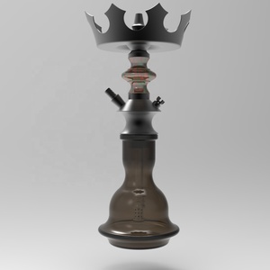 Cachimba Shisha de Madera Personalizada al por Mayor Cachimba Árabe de Acero Inoxidable Producción de Hookah - Product Image 4