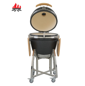 Griglia a Carbone Kamado in Ceramica Kimstone, Misura Più Popolare 21 Pollici, Affumicatore Kamado BBQ <span class=keywords><strong>per</strong></span> Cucina all'Aperto - Product Image 2