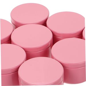 Vacío redondo grado alimenticio esmerilado color rosa negro blanco 200G cuerpo mantequilla Crema para el cabello pomada plástico HDPE tarro - Product Image 3