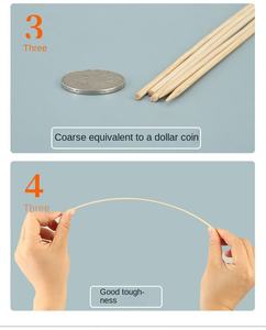 Brochettes de <span class=keywords><strong>bambou</strong></span> BBQ agneau grillé gluten grillé saucisses de fruits confits marmite commerciale jetable résistant à la chaleur de haute qualité - Product Image 5