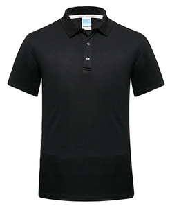 Men's Blue Cotton Shirt Short Sleeve Solid Color Breathable Oxford Fabric Casual Wear - Product Image 2