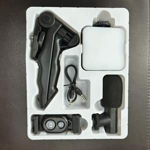 Luz <span class=keywords><strong>de</strong></span> Relleno <span class=keywords><strong>de</strong></span> Bolsillo AY49, Micrófono Inalámbrico <span class=keywords><strong>de</strong></span> Escritorio, LED Portátil para Exteriores, Fotos en Vivo, Vlogs, Fotografía, Tres Temperaturas <span class=keywords><strong>de</strong></span> Color - Product Image 5