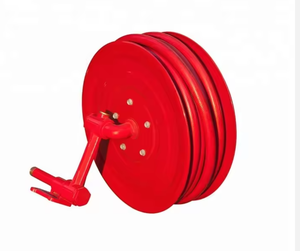 Enrouleur de tuyau d'incendie TLD 30m robuste, mural, flexible en <span class=keywords><strong>PVC</strong></span>, avec <span class=keywords><strong>buse</strong></span> de pulvérisation - Product Image 3