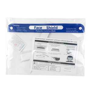 Lunettes de masque facial médical Hubei Haixin Bouclier facial en PET transparent avec masques de protection jetables pour les yeux anti-buée Fournisseurs - Product Image 6