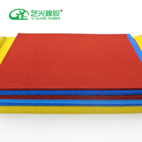 Feuille de mousse de silicone en caoutchouc expansé de silicone arrondie sur mesure résistant aux hautes températures pour table à repasser