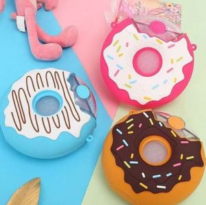 Botella de Agua Infantil Antiderrames de 380 ml con Pajita y Diseño de Donut, Linda Taza Multicolor con Dibujos Animados para Niñas, Regalo para Deportes al Aire Libre - Product Image 1