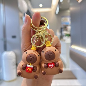 New Arrival Stitcch <b>Key</b> Chain Car <b>Bag</b> 3D Ornaments Cartoon Cute Stiittch Monster <b>Key</b> <b>Rings</b> Backpack Pendant Promotional Gifts - Product Image 2
