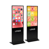 Afficheur publicitaire numérique Android 43 55 pouces 1080p, écran LCD IPS, lecteur d'affiches, kiosque commercial en libre-service pour centre commercial