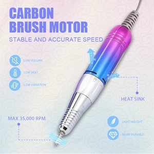 Taladro de Uñas Profesional Recargable Pourcare, 35000 RPM, Herramienta Eléctrica Portátil para Uñas Acrílicas, Manicura y Pedicura - Product Image 2