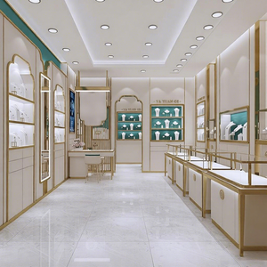 Servicio de Diseño de Interiores para Joyerías, Renderizado 3D para Exhibición de Gemas de Lujo, Vitrinas y Muebles - Product Image 1