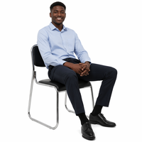 Chaise de bureau confortable pour une utilisation à domicile, idéale pour les longues sessions de travail, pour les formations des employés et les entreprises, livraison transfrontalière.