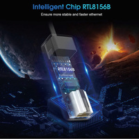Realtek 8156B contrôleur pilote gratuit Portable 2.5 Gigabit USB 3.0 carte Lan pour ordinateur portable