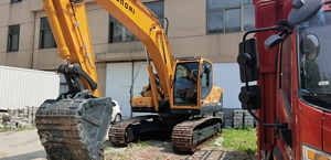 Original utilisé fabriqué en Corée 22ton Hyundai 220lc-9s 225lc-9t Excavator pour la vente en bon état et faible temps de fonctionnement - Product Image 5