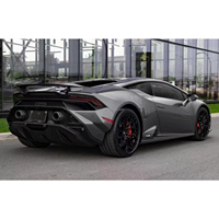 Aileron arrière en fibre de carbone sec inspiré de la course pour Lamborghini Huracan LP580 LP610 EVO