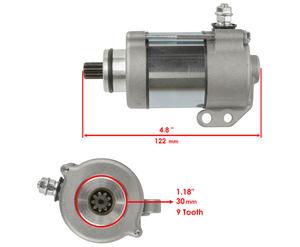 MOTOR de arranque para motocicleta, compatible con KTM <span class=keywords><strong>2013</strong></span> 2014 <span class=keywords><strong>250</strong></span> 300 <span class=keywords><strong>EXC</strong></span> 55140001100 410 vatios 410 W - Product Image 2