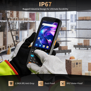 PDA 4 + 64GB 5inch gồ ghề <span class=keywords><strong>Android</strong></span> 11 GMS Máy quét mã vạch siêu cao quét hiệu suất cho Kho bán lẻ sản xuất Q500 - Product Image 5