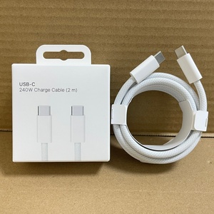 Câble USB C tressé 240W 2M Type C Câble de charge rapide Câble de données <span class=keywords><strong>Chargeur</strong></span> pour iPhone 15 16Pro Max iPad Pad <span class=keywords><strong>Mac</strong></span> Bok - Product Image 2