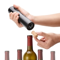Kit électrique d'ouvre-bouteille de vin tire-bouchon avec coupe-feuille verseur bouchon sous vide pour accessoires de vin de bar de cuisine