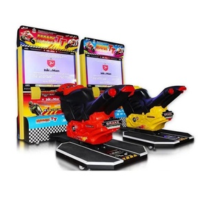 Máquina de Videojuegos de Motocicletas Metálica TT para Centros de Entretenimiento, Operada con Monedas - Product Image 2
