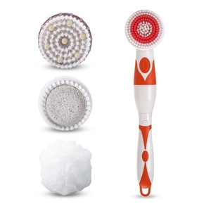 Cepillo Masajeador Corporal Eléctrico Giratorio de Mango Largo para Ducha y Baño, en Oferta - Product Image 5