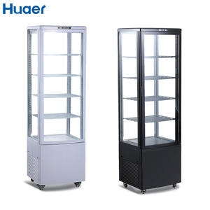 Exhibición de Apertura frontal Vitrina de pasteles refrigerada Mostrador Enfriador Pastelería Vitrina de pastelería Pastel Usado Pantalla Nevera - Product Image 3