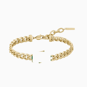 Bracciali Unisex Personalizzabili all'Ingrosso - Maglie Catena Acciaio Inossidabile Ipoallergenico Placcato Oro per Ordini - Product Image 6