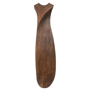 60 inch 3-blade solid wood <b>ceiling</b> fan with remote control, silent DC motor, electric pendant <b>light</b> suitable for hotel, home - Product Image 2
