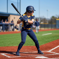 Bâton de softball en fibre de carbone en 2 parties, longueur de barillet personnalisée USSSA 34 pouces, bâton composite pour l'entraînement et la compétition