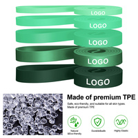 Bandas de Resistencia TPE Verde Degradado, Bandas de Asistencia para Dominadas, para Correr, Hacer Sprints, Flexiones, Entrenamiento de Fuerza, Personalizables