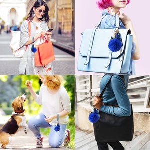 Mini 125dB Đèn LED báo động an ninh cá nhân Keychain phụ nữ tự vệ chống cướp thiết bị với SOS tính năng - Product Image 5