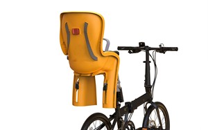 Siège arrière universel pour vélo en acier et plastique, pour bébé de 6 à 24 <span class=keywords><strong>mois</strong></span>, repose-pieds de sécurité à <span class=keywords><strong>5</strong></span> points, installation facile pour vélos de route - Product Image 2