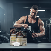 Créatine Monohydrate Pure Personnalisée 99% en Poudre, Optimiseur Nutritionnel en Vrac, Pot OEM, Dose de 5g pour Marques de Fitness DTC