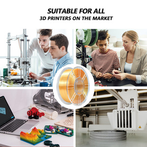 ไส้พิมพ์ 3 มิติ IBOSS Wholesale Silk Monochrome 3D Printing Filament วัสดุ PLA ที่ใช้ร่วมกันได้  ไส้พิมพ์ 3 มิติ PLA แบบไหมสีเดียว - Product Image 4