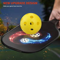 Fabricant 72mm Pickle Ball 26 Trous Plastique Creux Pratique Trading Baseball Extérieur et Intérieur Utilisation Floor Balls Blanc