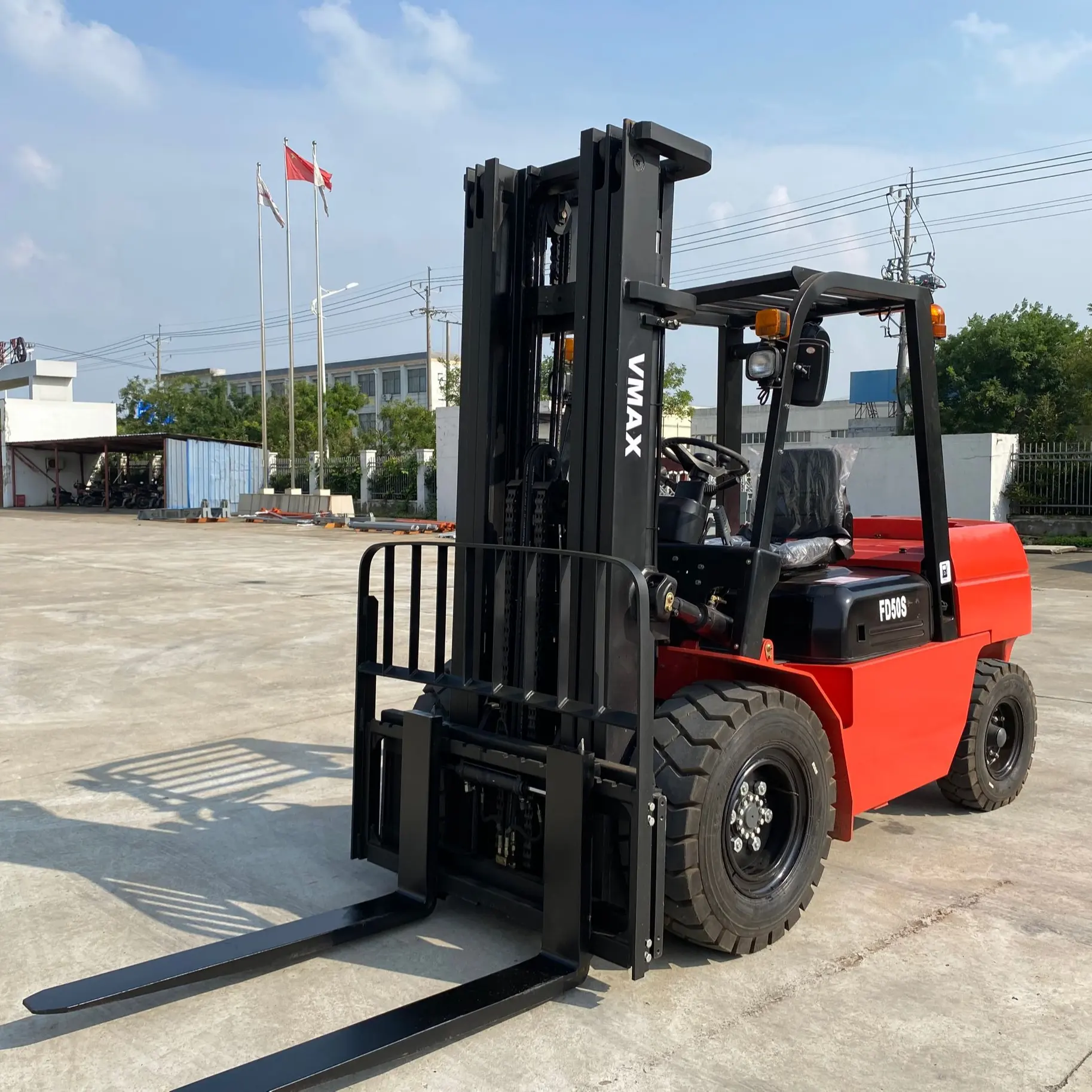 FD50 Chinese Suppliers High Quality Engine Diesel Forklift Truck Diesel Forklift