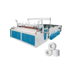 Winder Rewinder Toilet Making Machinery Tissue Paper Slitting Rewinding Machine