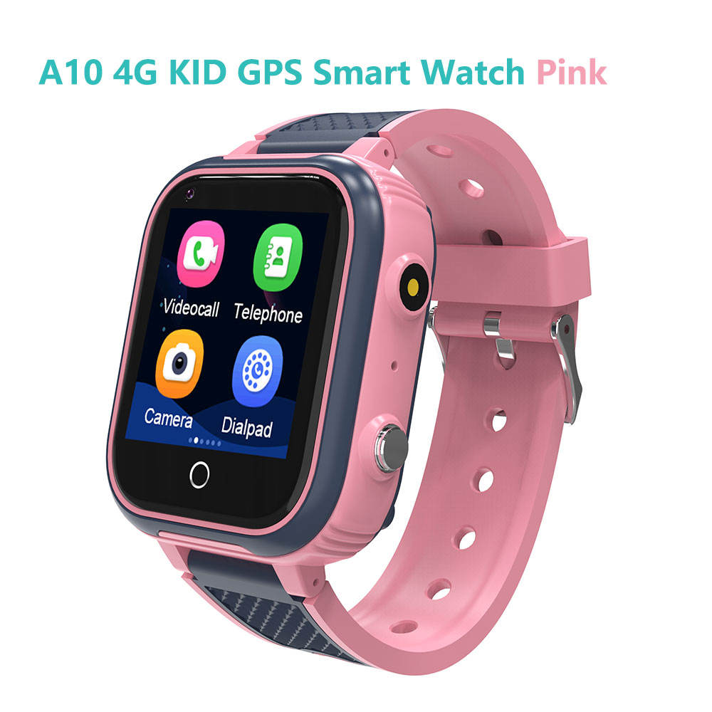 Montre connectée rose A10-4g-gps-KID-SMART