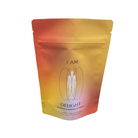 Individuell Bedruckter Logo-Beutel Wiederverschließbarer Mylar Geruchsdichter Essbarer Pilz-Gummibärchen-Beutel Aluminiumfolie Ziplock Standbeutel Mylar-Beutel
