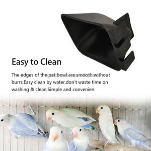 YYC disesuaikan plastik cangkir kandang burung unggas pakan cangkir air ayam merpati pengumpan untuk kandang - Product Image 4