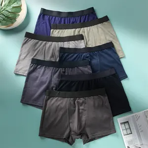 Wholesale Stock Lot Underwear soft and comfortable Briefs mens boxers Stretch Cotton inner wear for men