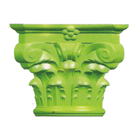 Moules latéraux en plastique ABS, pour décoration de ciment, colonne romaine, moulage supérieur