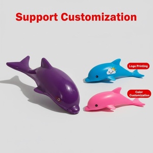 Figurine de Dauphin en PVC ABS de Designer, Style Boîte Mystère, <span class=keywords><strong>Mini</strong></span> Jouet Artistique Animal de Collection, Logo Personnalisé, OEM, Cadeaux Promotionnels en Gros pour Enfants - Product Image 3